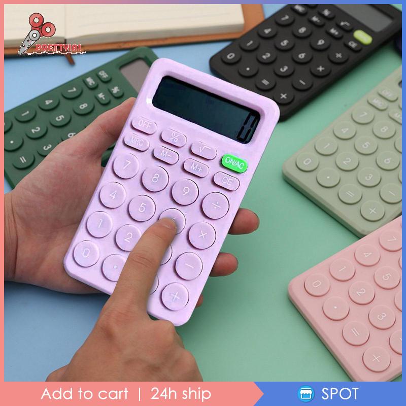 Máy Tính Cầm Tay Cơ Bản Prettyia1 Dành Cho Văn Phòng Trẻ Em