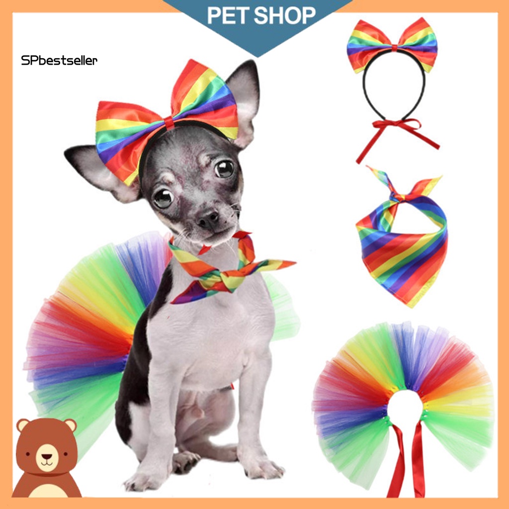 Spbestsellwr 1 Set Băng Đô Nơ Satin Mềm Mại Thoải Mái Quyến Rũ Dành Cho Cún Cưng Chụp Ảnh
