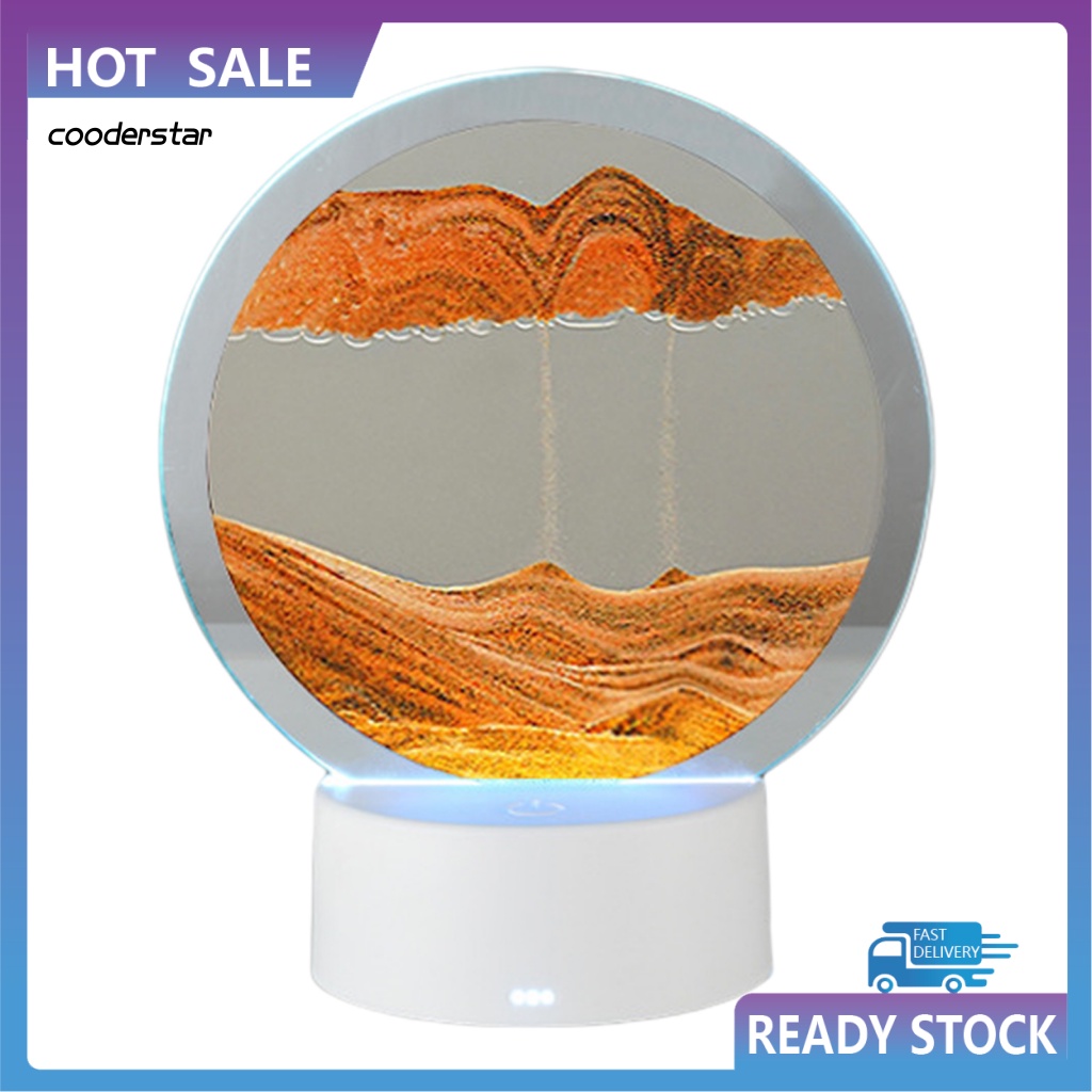 Tranh Cát 3D Điều Chỉnh Được 7 Màu Sắc Có Thể Điều Chỉnh Độ Sáng Và Sạc Pin