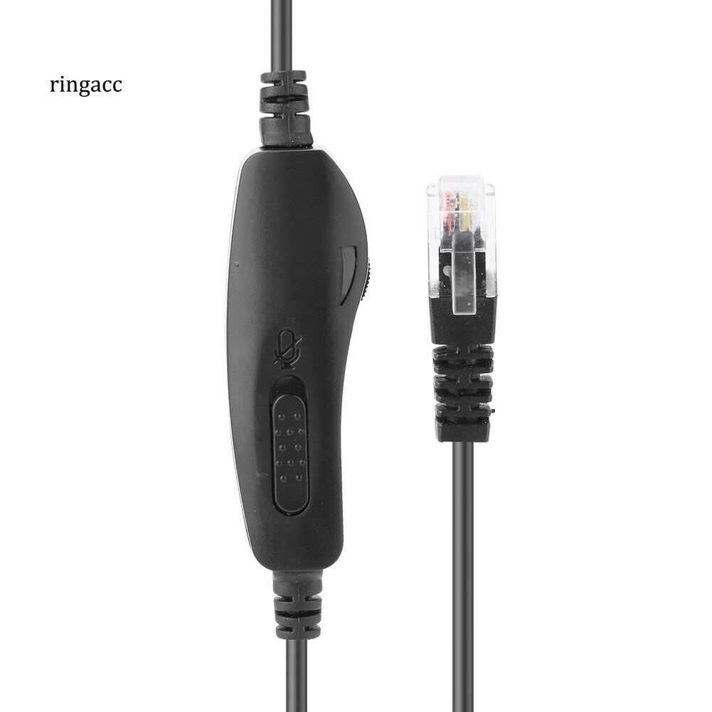 Tai Nghe Nhét Tai Chống Ồn RGA H500D 2.5mm / Dual 3.5mm / RJ9 / USB