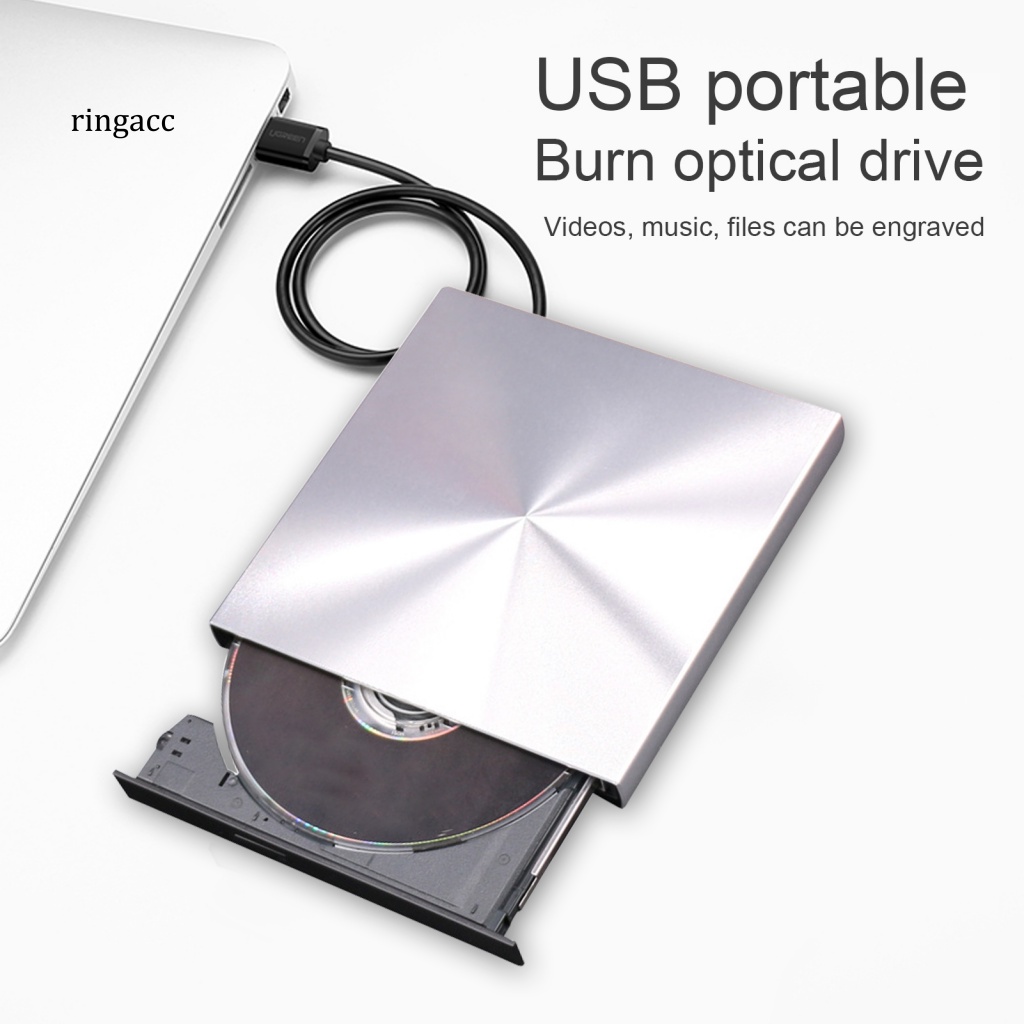 Ổ Đĩa Ngoài USB 3.0 Chống Ồn Bằng Hợp Kim Nhôm Cho Máy Tính