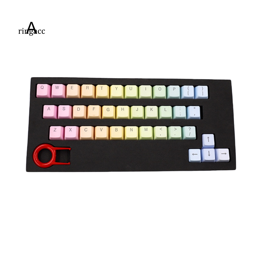 Nút Bàn Phím Cơ RGA 37 Phím PBT Màu Gradient Có Đèn Nền Thay Thế Cho Laptop / Máy Tính