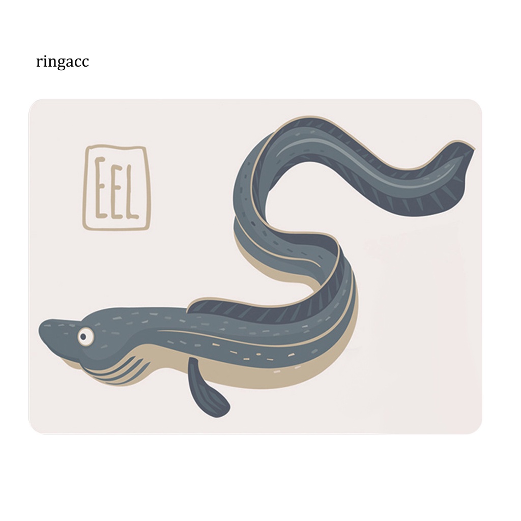 Tấm Lót Chuột Cao Su Hình Động Vật Biển Cho Laptop