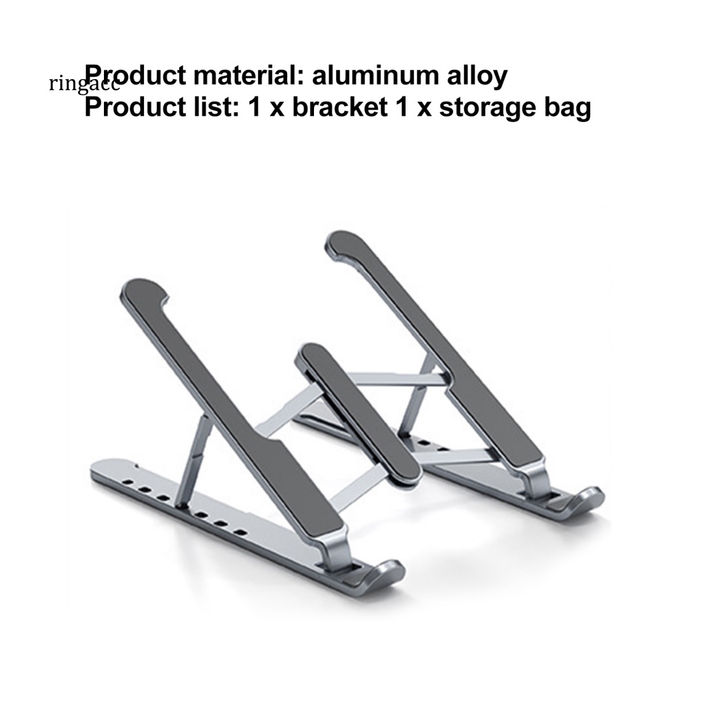 Giá Đỡ Laptop Bằng Hợp Kim Nhôm Chịu Lực Tốt Chống Trượt Có Thể Điều Chỉnh Tiện Dụng
