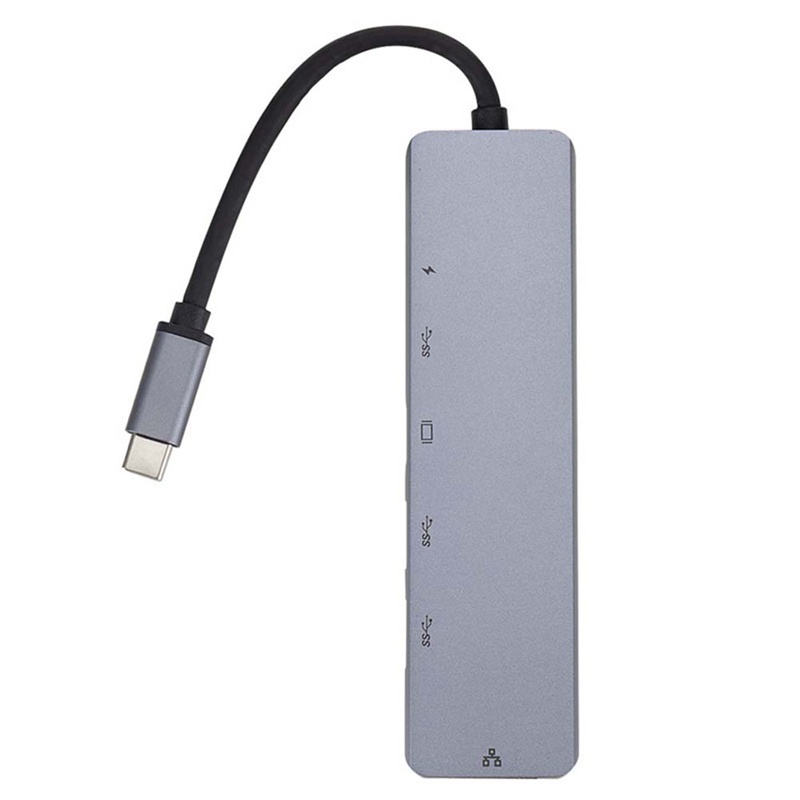 Đế Sạc 6 Trong 1 Chuyển Đổi USB 3.1 Type C Sang HDTV + RJ45 Cho Nintendo