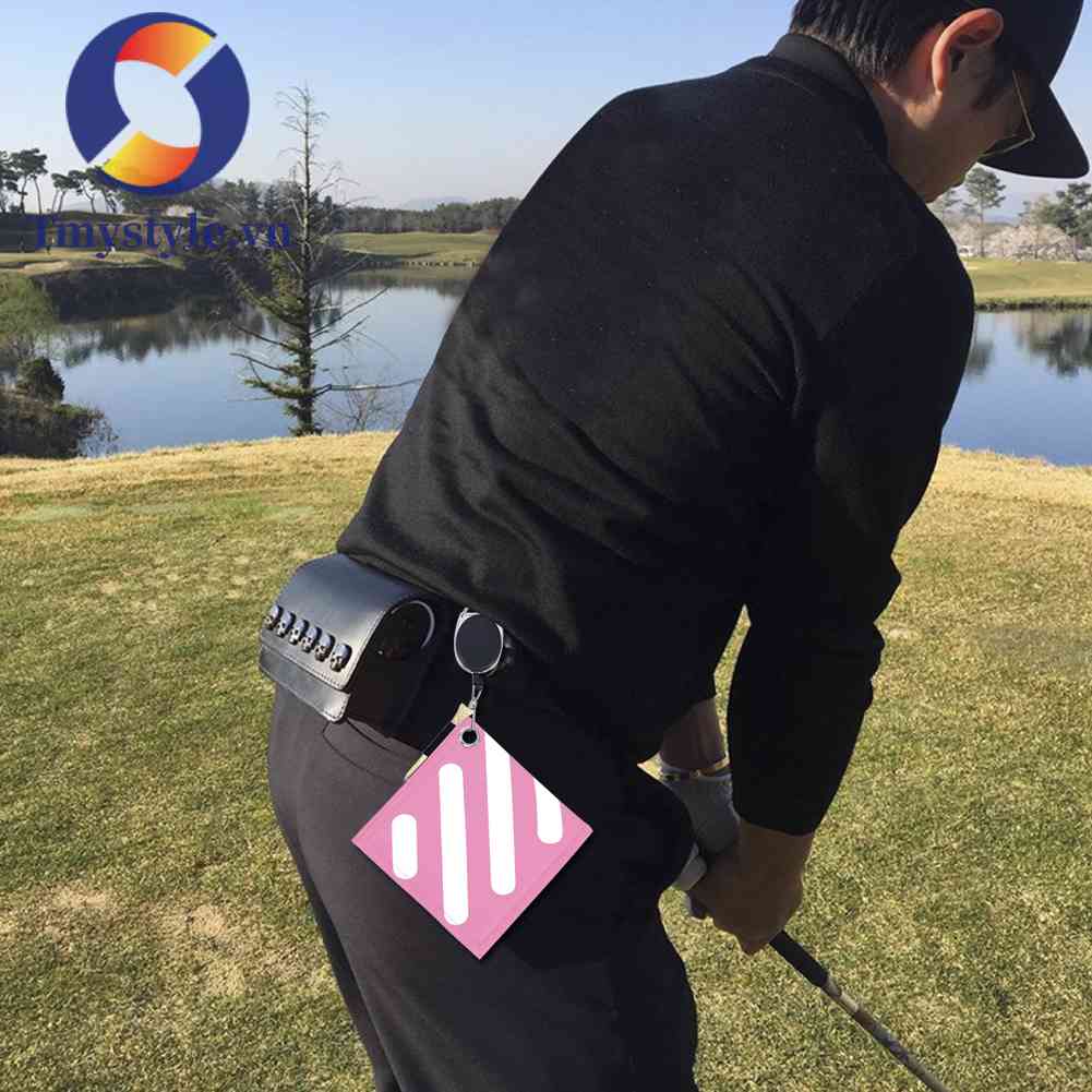 Túi Vệ Sinh Gậy Đánh Golf Hai Mặt Có Khóa Treo Tiện Dụng