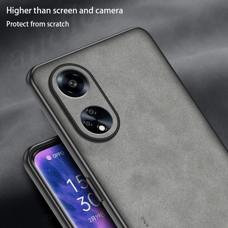 Ốp Điện Thoại Da Cừu Nam Châm Dành Cho OPPO A98 5G 2023 A98 A1 A17 A1Pro A78 A58 A77 A57 A77s 4G 5G