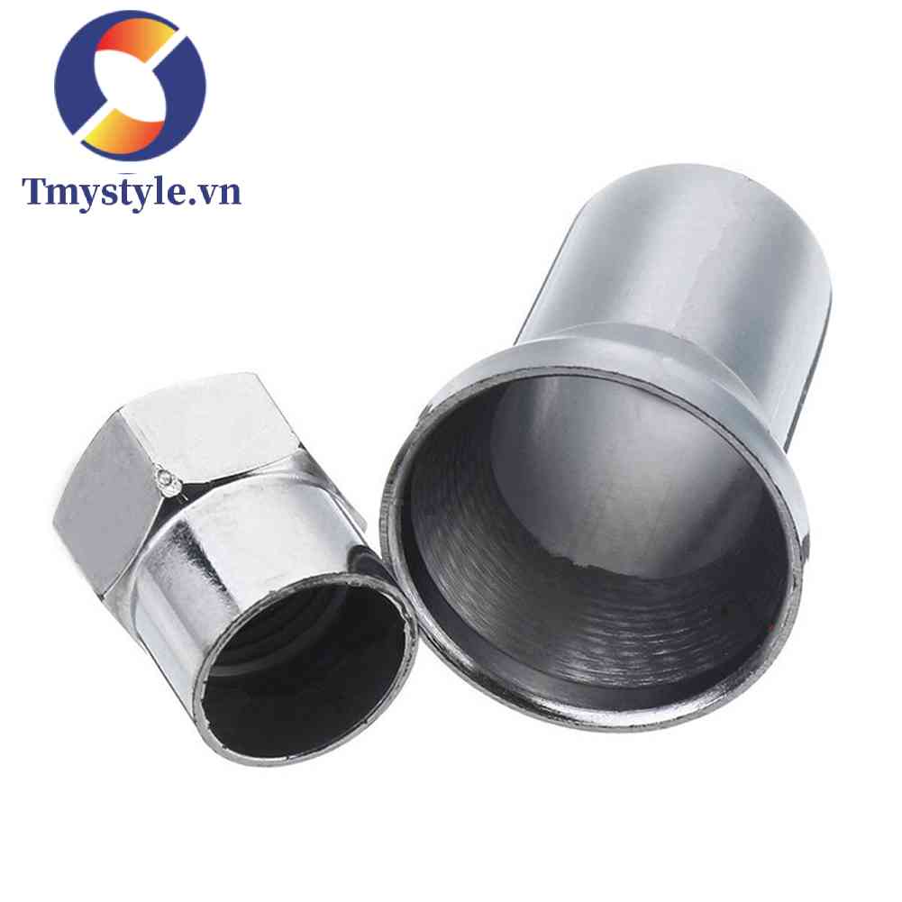 Set 4 Nắp Van Bánh Xe TR413 Mạ Crôm