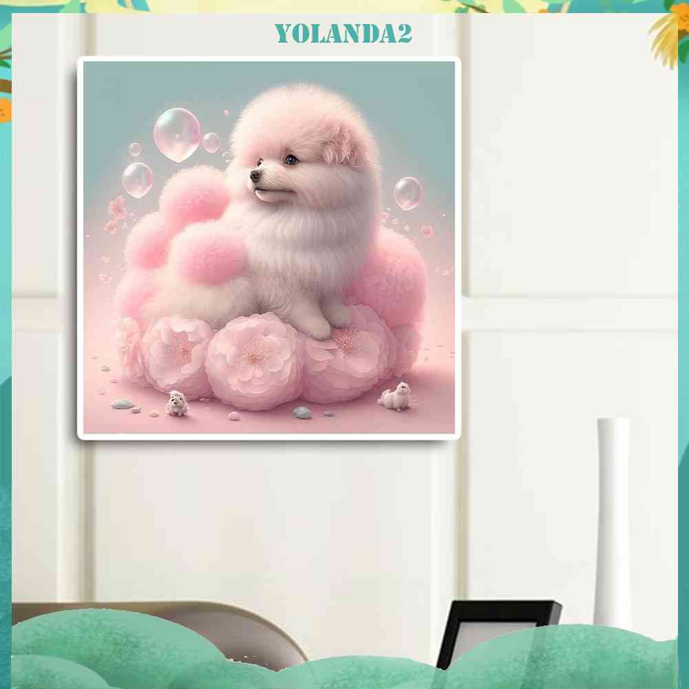 Tranh Đính Đá Kim Cương Toàn Bộ 5D DIY Hình Vẽ Động Vật