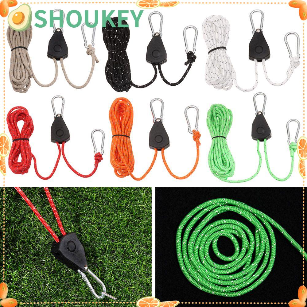 Móc Khóa Cố Định Dây Lều Cắm Trại Dài 5m Tiện Dụng