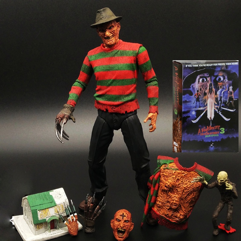 Neca Mô Hình Đồ Chơi Nhân Vật Freddy KruegerAction