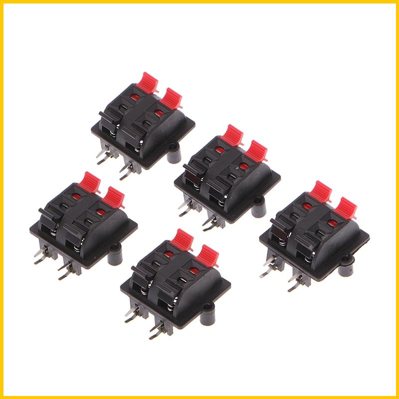 Set 5 Kẹp Nối Dây Cáp Loa 4 Vị Trí