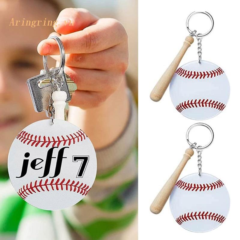 Bộ Móc Khóa Hai Mặt Bằng Acrylic Mềm Mại