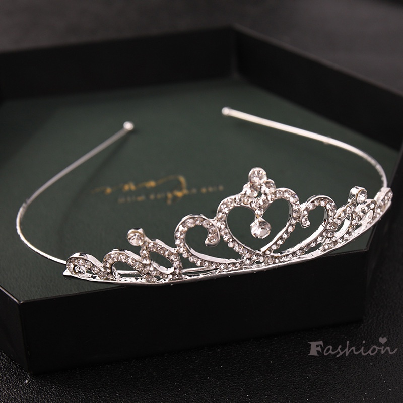 Vương Miện Công Chúa Đính Đá Thời Trang Cho Nữ
