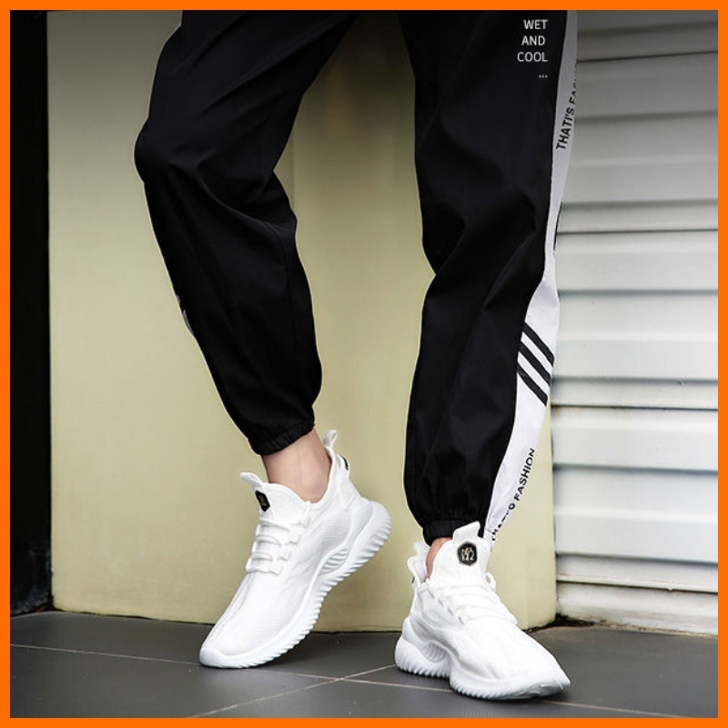 Giày thể thao nam Casual Sneaker Xu hướng Dừa Giày nhẹ Breathable Dệt Giày