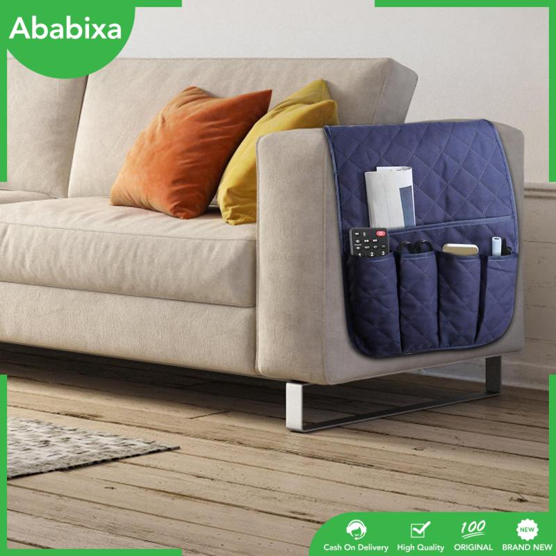 Túi Đựng Đồ 5 Ngăn Gắn Tay Vịn Ghế Sofa / Ghế Ngồi / Điều Khiển TV / Điện Thoại Tiện Lợi