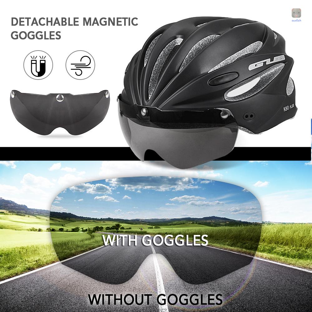 Mũ Bảo Hiểm Tích Hợp Kính Bảo Hộ Có Nam Châm Tháo Rời Được An Toàn Cho Hoạt Động Thể Thao Ngoài Trời