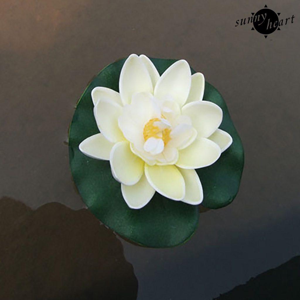 1 Hoa Sen Nhân Tạo Mini Trang Trí Bể Cá