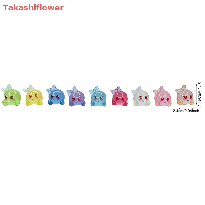 Set 5 Mặt Dây Chuyền Ba Chiều Bằng Nhựa resin Họa Tiết Hoạt Hình Ba Chiều Sáng Tạo DIY