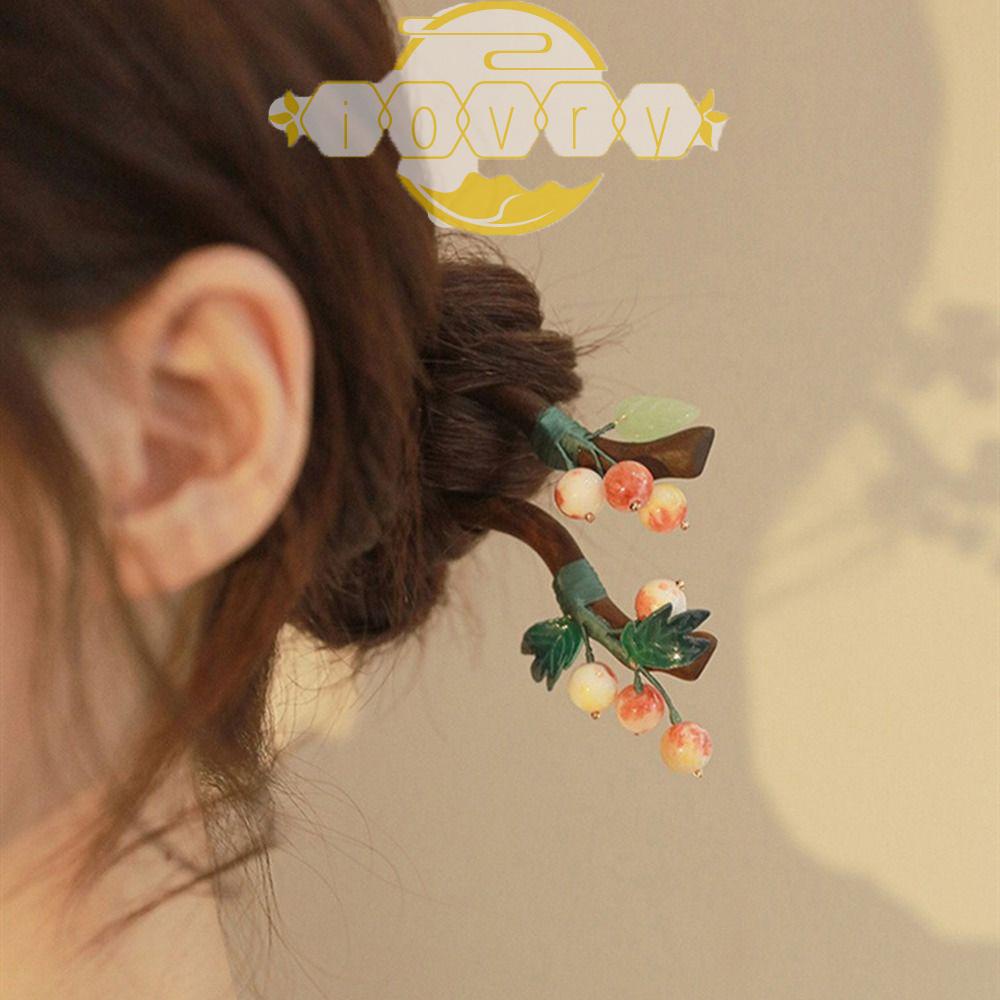 Trâm Cài Tóc Bằng Gỗ Ngà Phong Cách Trung Hoa Truyền Thống Dành Cho Nữ