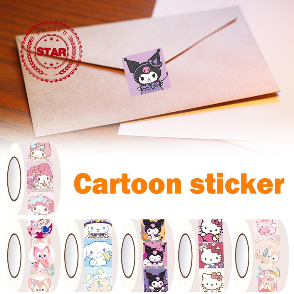 Stella Kuromi Melody Cinnamoroll Kitty Lena Bell Dán Đóng Gói Đồ Chơi Q3F0