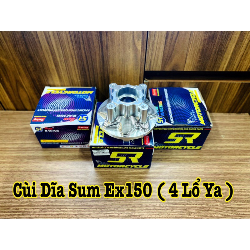 Cùi Dĩa CNC Ex150 ( 4 Lổ Ya ) Chính Hãng Sum Racing ////