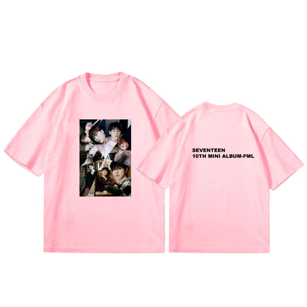 Áo thun seventeen 10th mini DK
