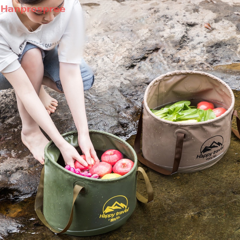 Xô Đựng Nước Đa Năng Có Thể Gấp Gọn Tiện Dụng Mang Theo Du Lịch Cắm Trại