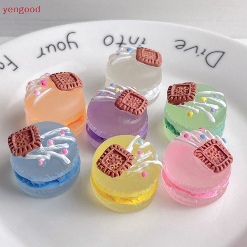 (YGD) 5 Tượng Bánh Quy Phát Sáng Trong Bóng Tối Đồ Chơi Búp Bê Bằng Nhựa Resin