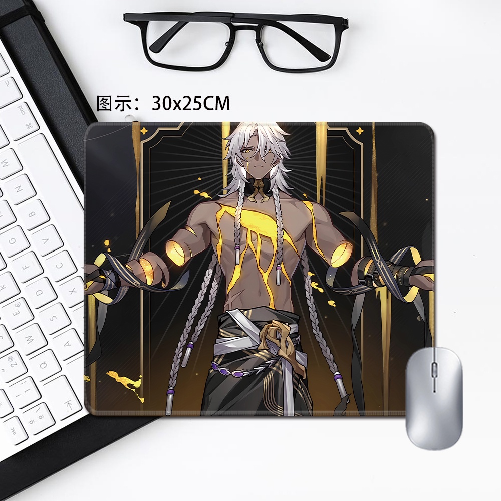 Honkai: Star Rail Small size Mouse pad Blade diy Kafka table mat Jing Yuan ACGN Herta game March 7th Computer keyboard pad Dan Heng anime Fu Xuan animation Bailu Bronya Seele
