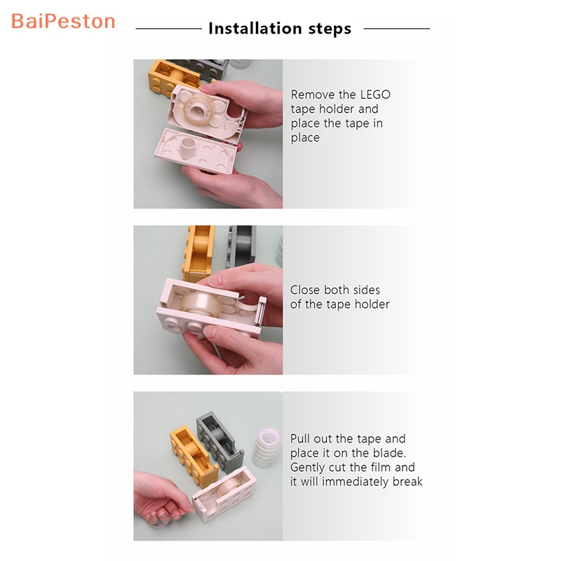 Hộp Đựng Băng Keo Dán Hình Chữ Nhật Siêu Bền Tiện Dụng DIY