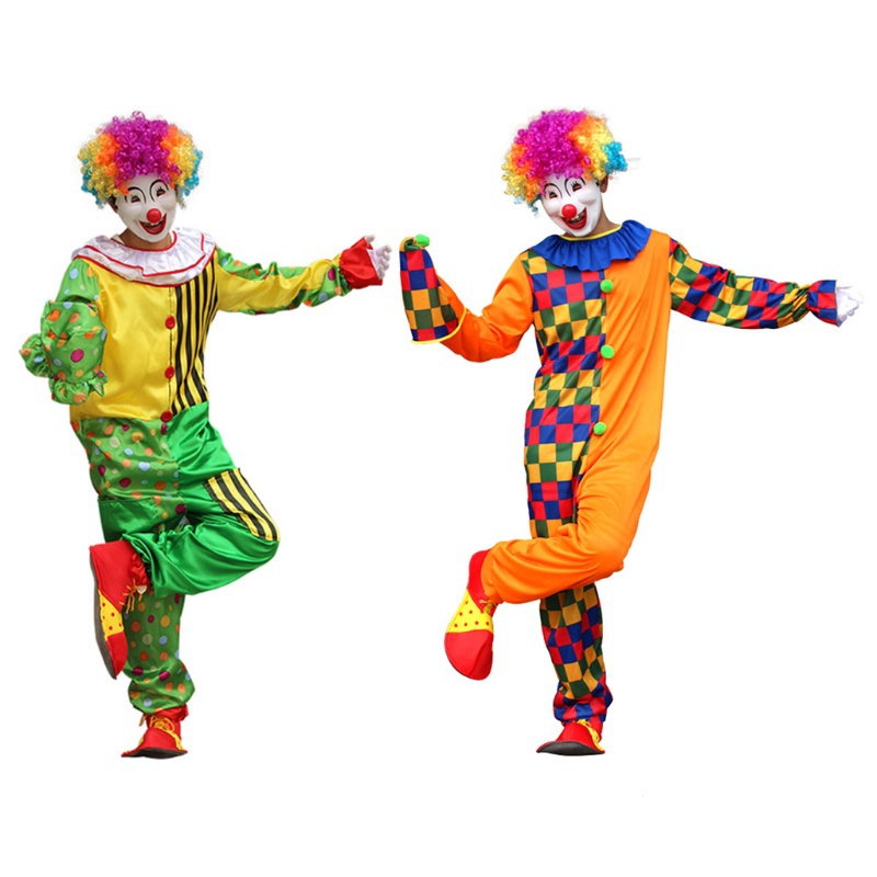 Trang Phục cosplay Chú Hề Nhiều Màu Sắc Sáng Tạo
