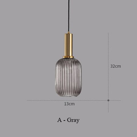 Mặt Dây Đèn Trần Bằng Thủy Tinh Một Đầu Sáng Tạo Phong Cách Bắc Âu Cho Nhà Hàng & * *