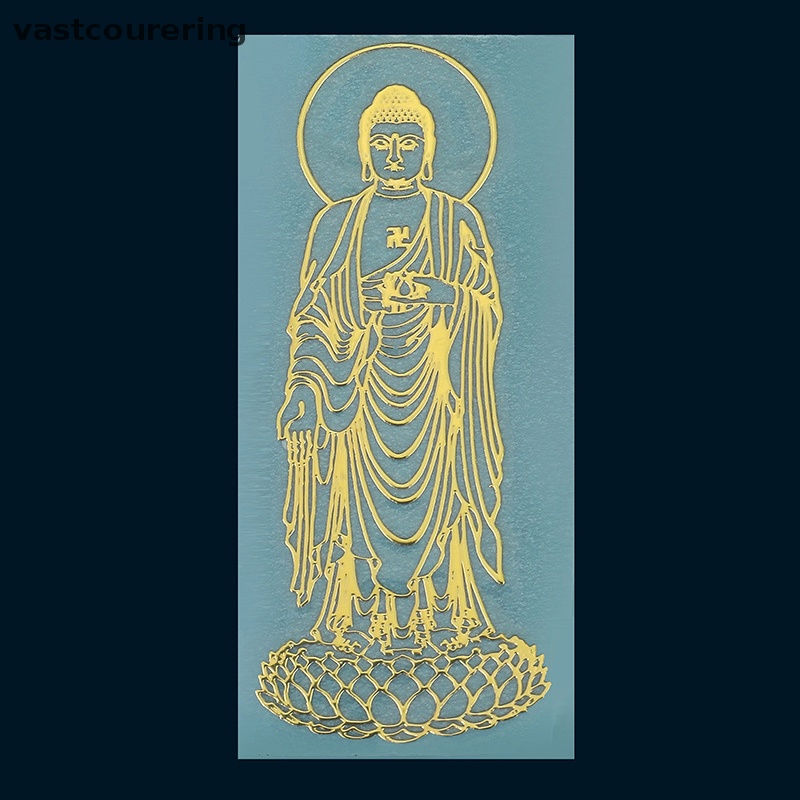 Miếng Dán Biểu Tượng Công Giáo Jesus Bằng Kim Loại Trang Trí Nhà Cửa