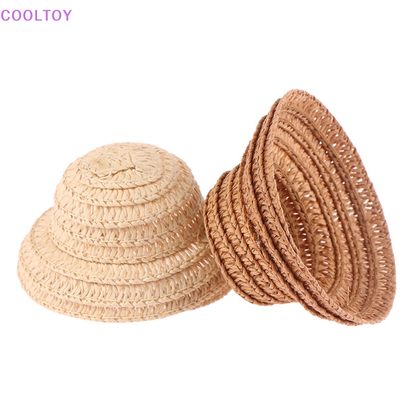 Đồ trang trí Nón Rơm Thủ Công Mini Trang Trí Nhà Búp Bê