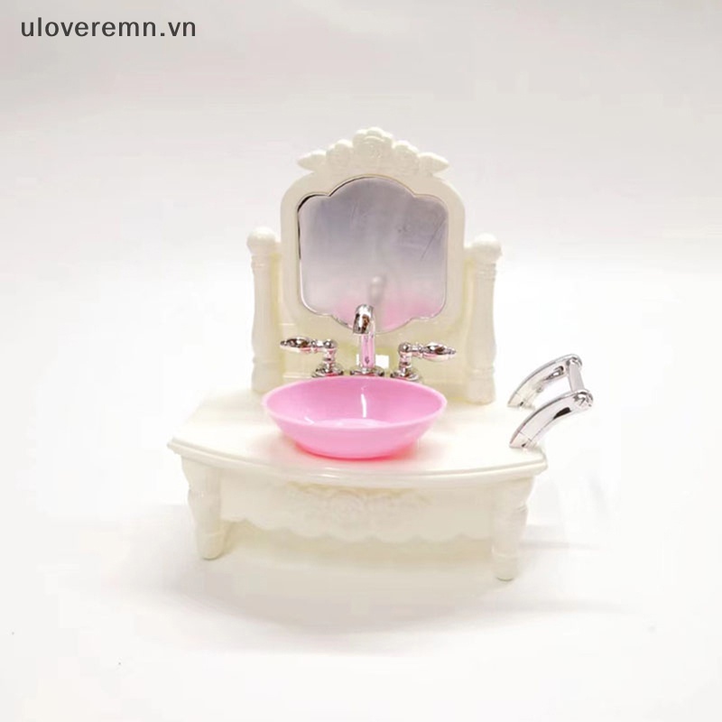 Mô Hình Nội Thất Phòng Tắm / Ngủ Độc Đáo Trang Trí Nhà Búp Bê Tỉ Lệ 1: 12