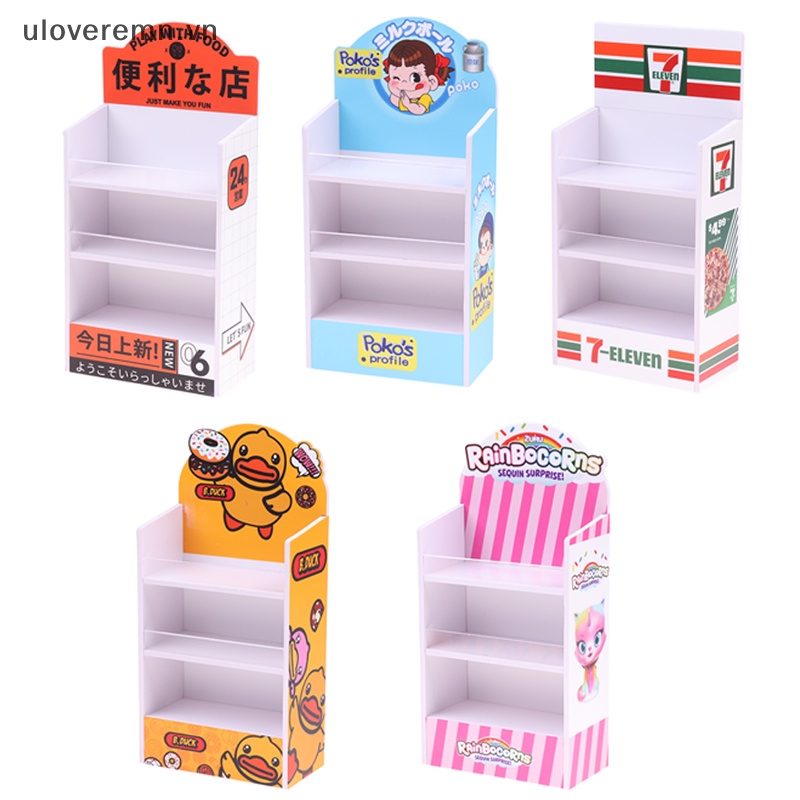 Mô Hình Tủ Trưng Bày Bánh Kem Tỉ Lệ 1: 12 Trang Trí Nhà Búp Bê