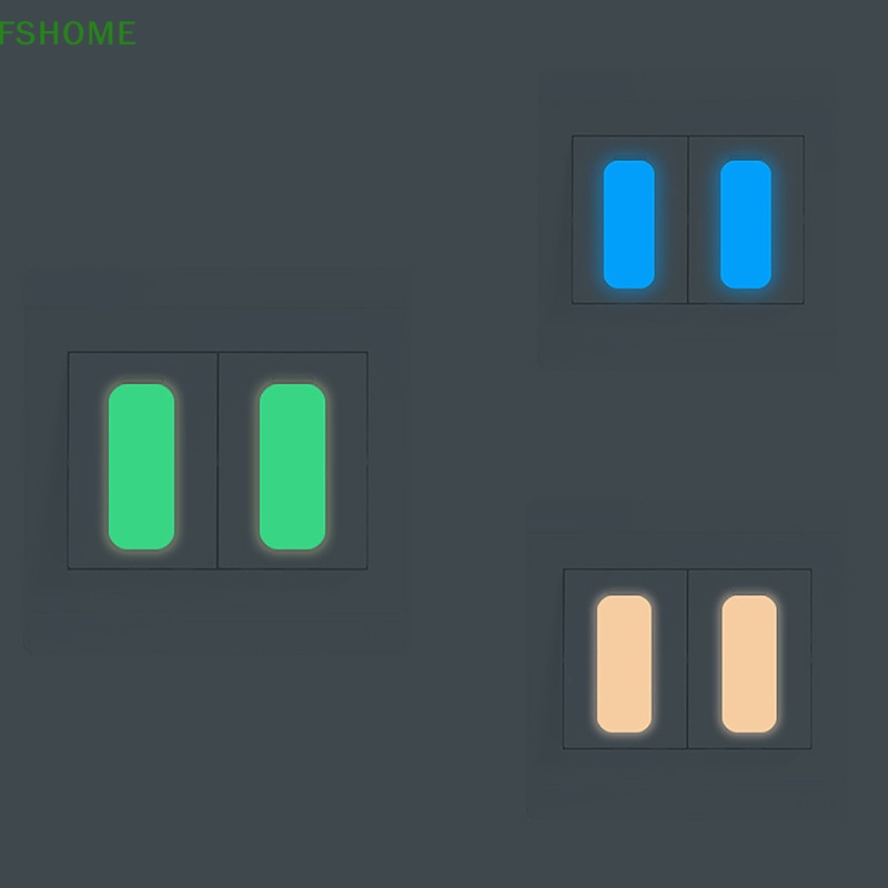 Miếng Dán Nút Công Tắc Dạ Quang DIY Mới