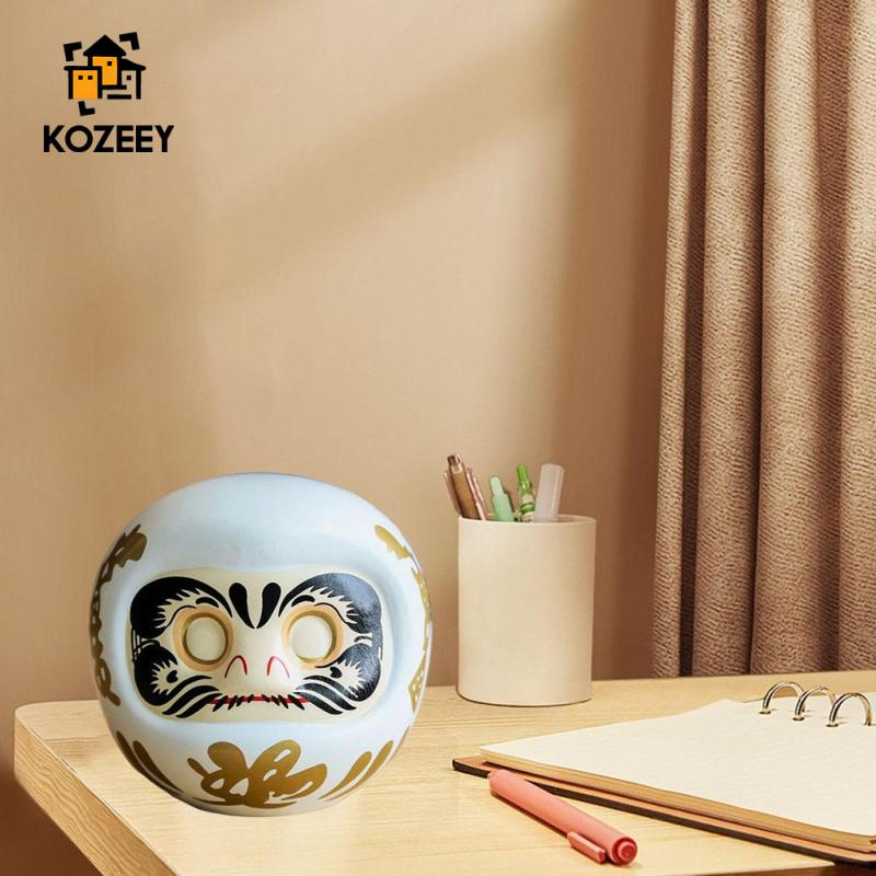 Búp bê Daruma KOZEEY phong cách Nhật Bản trang trí nhà hàng/ phòng ngủ