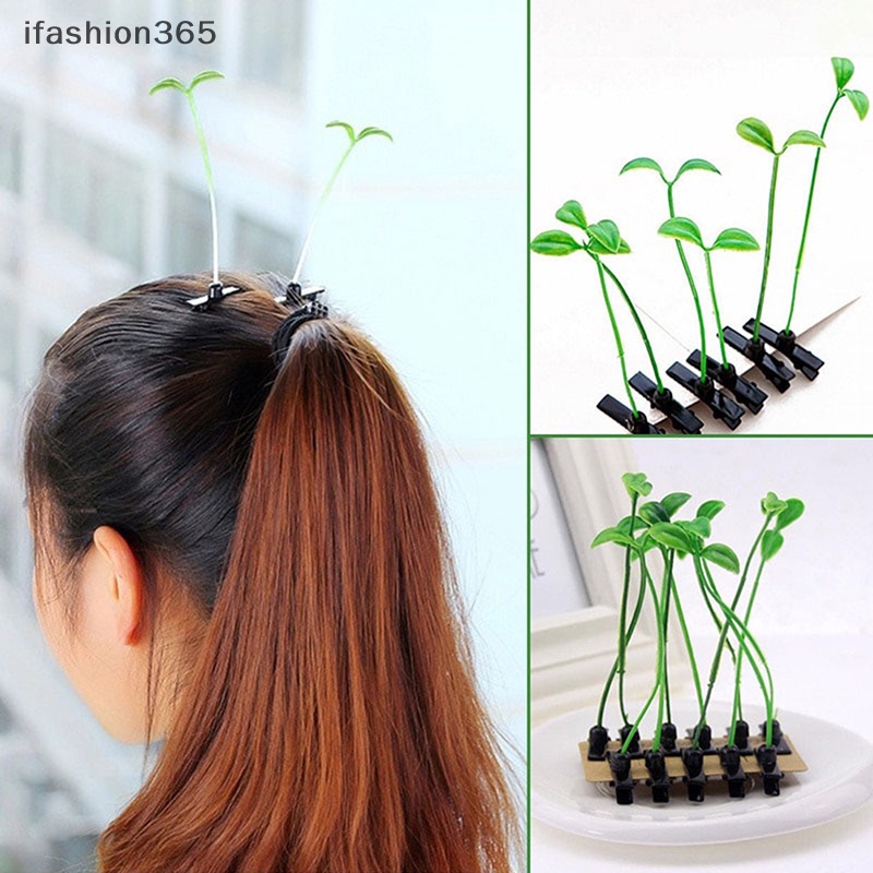 Set 5 Kẹp Tóc Hình Hoa / Bướm Vui Nhộn Thời Trang Cho Bé Gái ifashion365