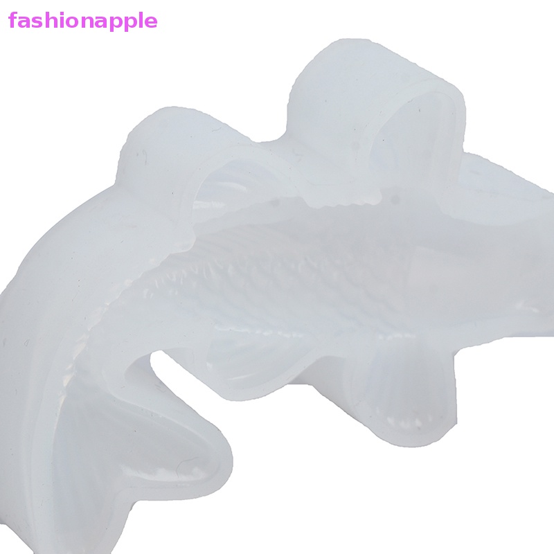 Khuôn Silicone Hình Cá Koi May Mắn 3D Tự Làm Đồ Trang Sức