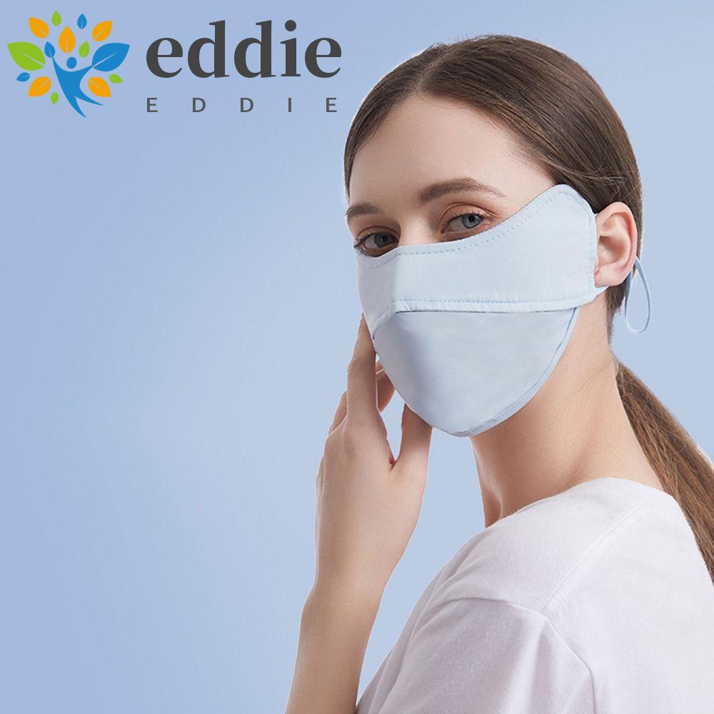 Khẩu Trang Chống Nắng 26Eddie Bằng Lụa Lạnh Màu Sắc Trơn Dạng Treo Tiện Dụng Khi Đi Xe Đạp