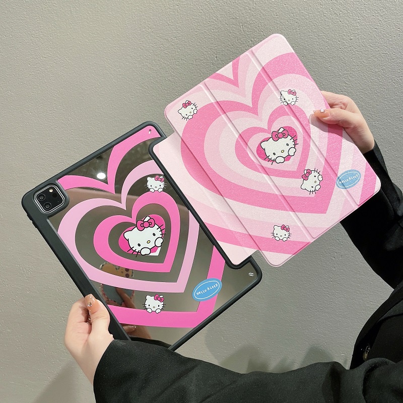 Bao Da Máy Tính Bảng Bằng Acrylic Hình Hello kitty Cho ipad 10th 36cm Pro11 Tablet 10.2 32cm 2022 43cm