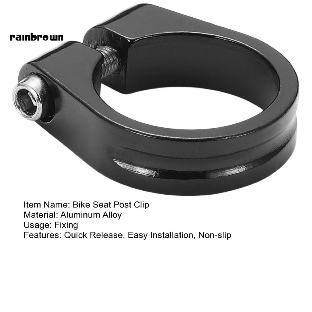 Kẹp Cố Định Yên Xe Đạp MTB Bằng Hợp Kim Nhôm Chống Mòn 2.86 / 3.18 / 3.49cm