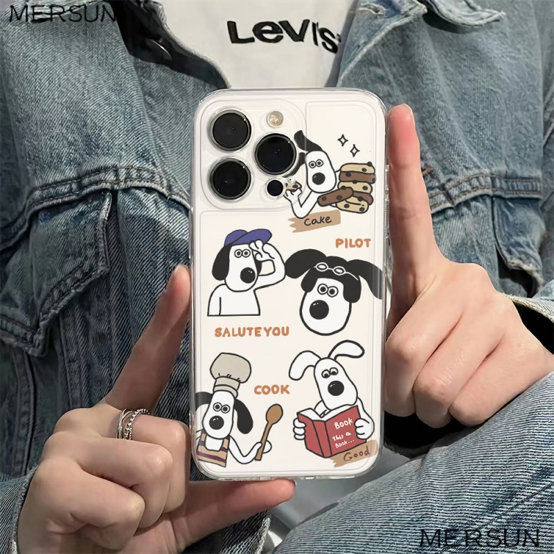 ✅Ốp Điện Thoại Mềm Chống Sốc Hình Bánh Quy 6 Trong 13 Cho Iphone 11 14Promax 78 12 TJ4G