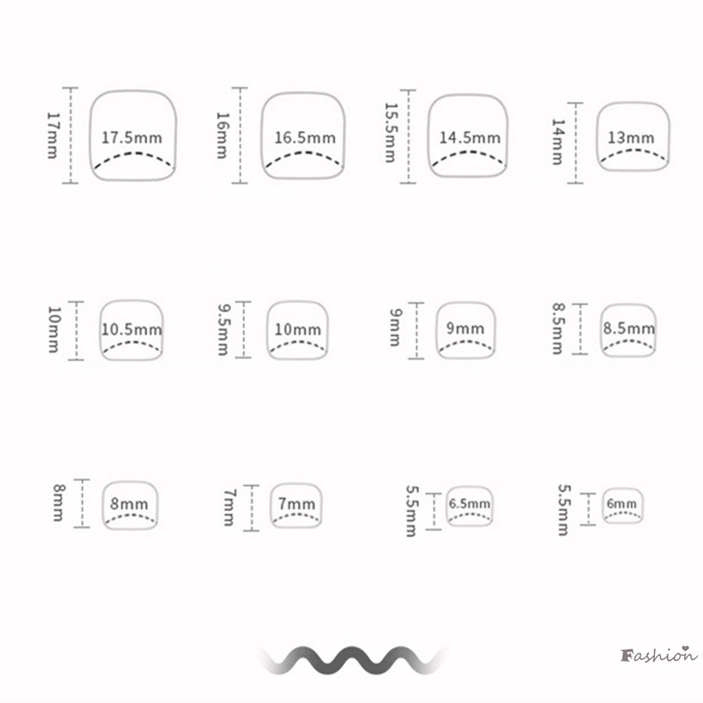 Phụ Kiện Trang Trí Móng Chân Giả Màu Sắc Xinh Xắn