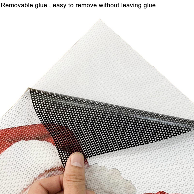 Bộ 2 Miếng Dán Trang Trí Cửa Sổ Xe Hơi Họa Tiết Giáng Sinh Dễ Thương