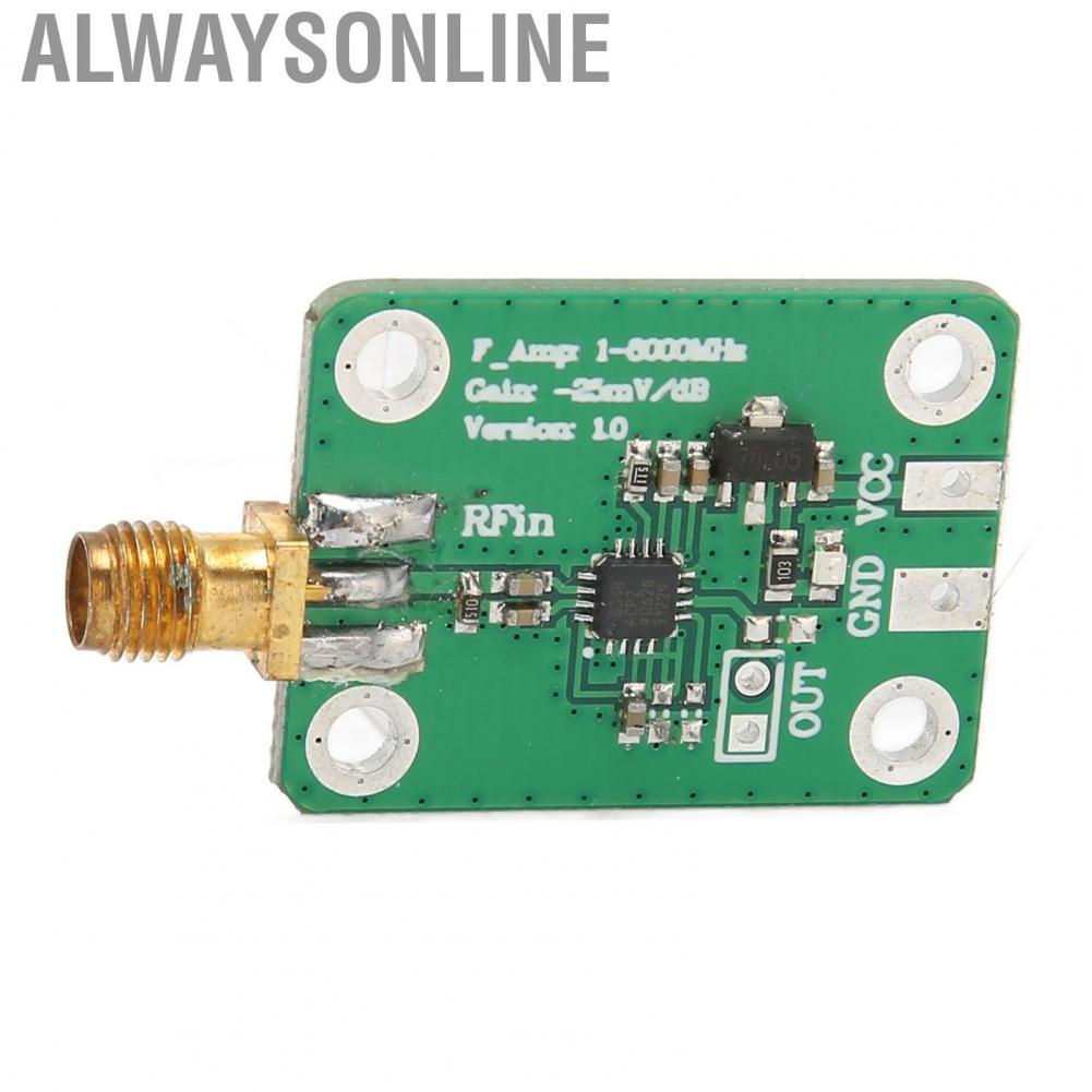 Alwaysonline Frequency Power Meter 1M To 8000MHz Plug and Play High Accuracy Logarithmic Detector AD8317  for RF Signal Detection