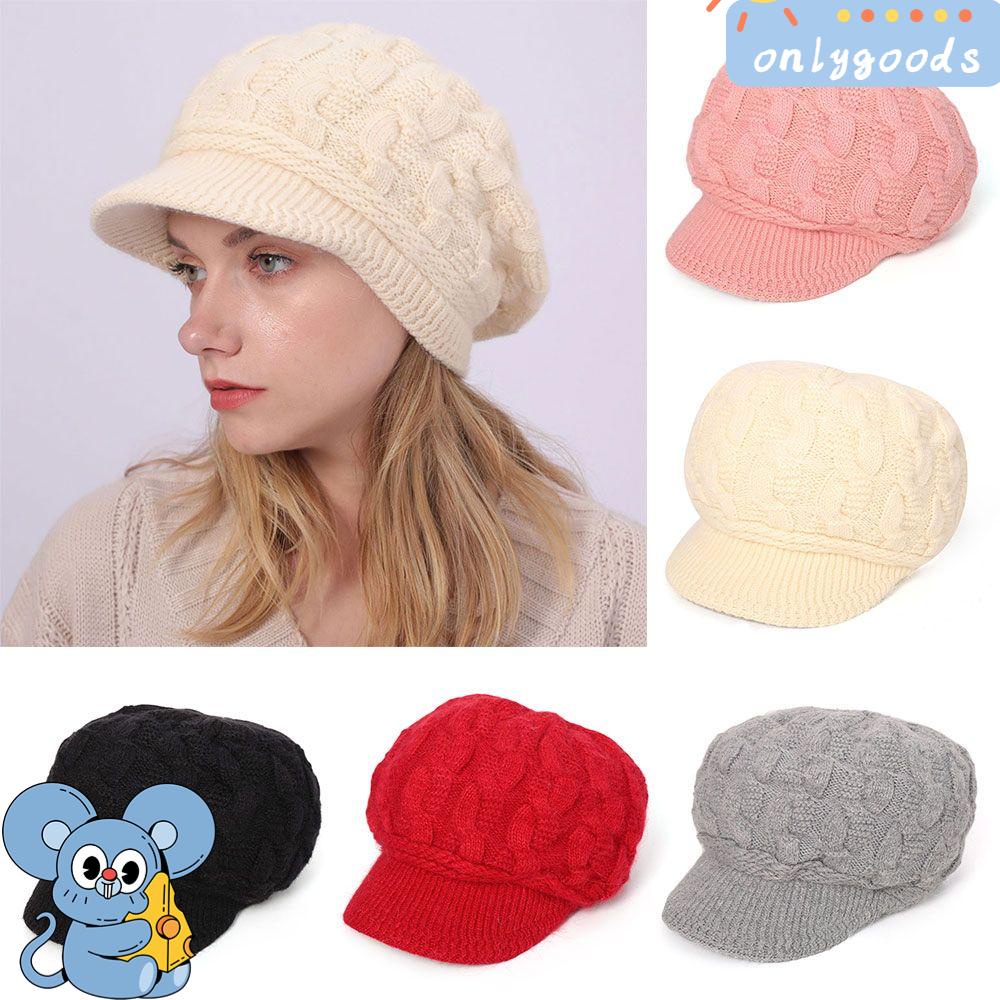 Nón Beret Lông Thỏ Dày Dặn Thời Trang Dành Cho Nữ