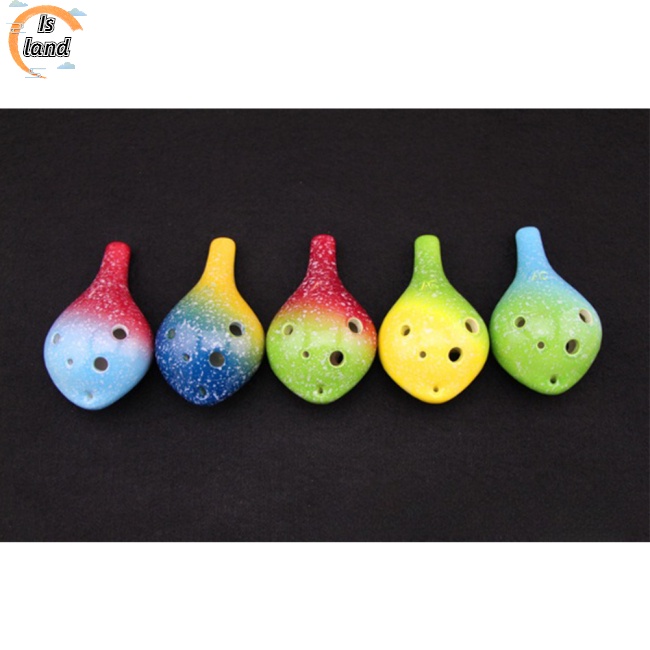 Kèn Ocarina Đồ Chơi 6 Lỗ Mini Cho Bé